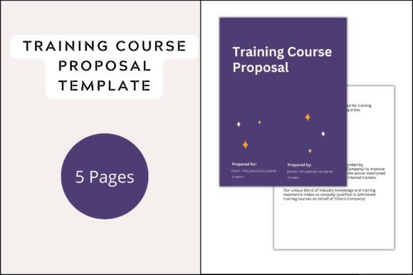 Course Proposal Template: Premium Graphics for Handmade Brands