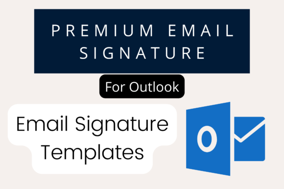 Editable Email Signature for Outlook: Graphics & Templates