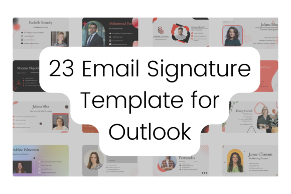 Email Signatures for Outlook Graphics & Templates