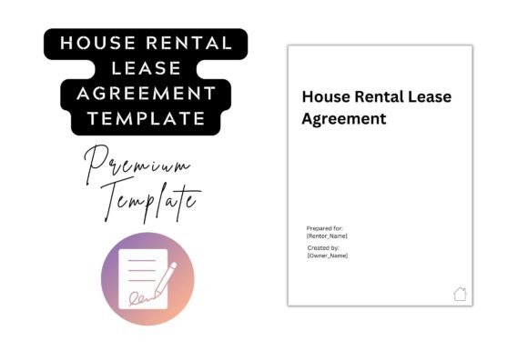 House Rental Lease Agreement Template: Premium Graphics