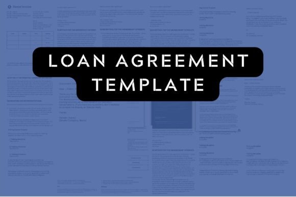 Loan Agreement Template Doc: Essential Graphic Templates
