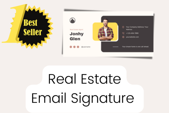 Premium Realtor Email Signature Graphics
