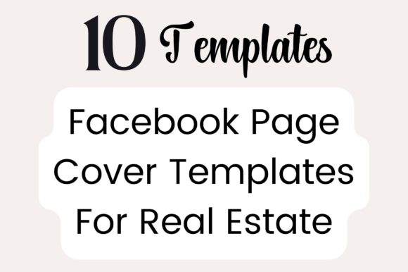 Real Estate Facebook Cover Template Graphics Review