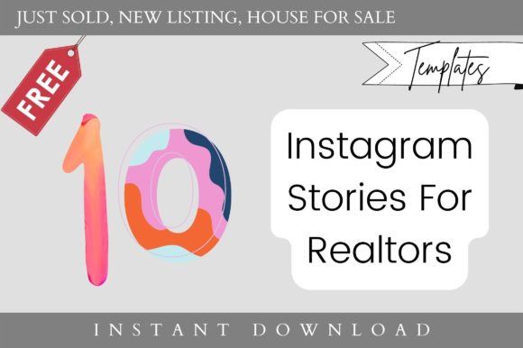Real Estate Graphics: 10 Free Story Freebies Review