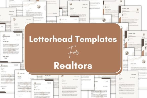 Real Estate Letterhead: A Designer's Stitch Test