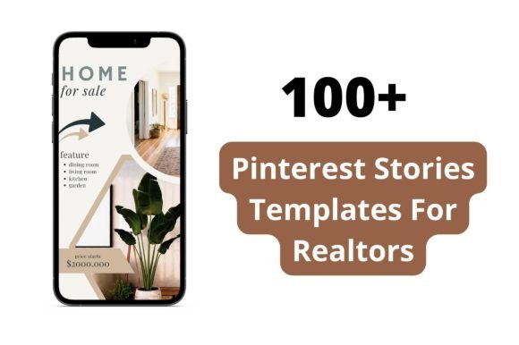 Real Estate Pinterest Stories: Premium Graphics & Graphic Templates