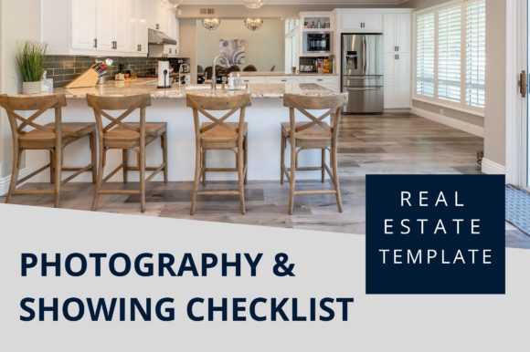 Realtor Photography Checklist Graphics & Templates