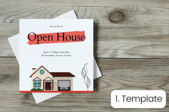 Reviewing the Printable Open House Invitation for Embroidery